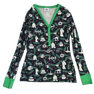 Hannah Andersson Star Wars Christmas Boys Pajamas Top S